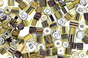 Hand blown artglass beads