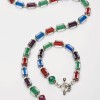 Handblown Furnace Bead Necklace and Bracelet