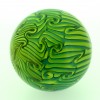 Lime Green on Green Damascus Marble Large